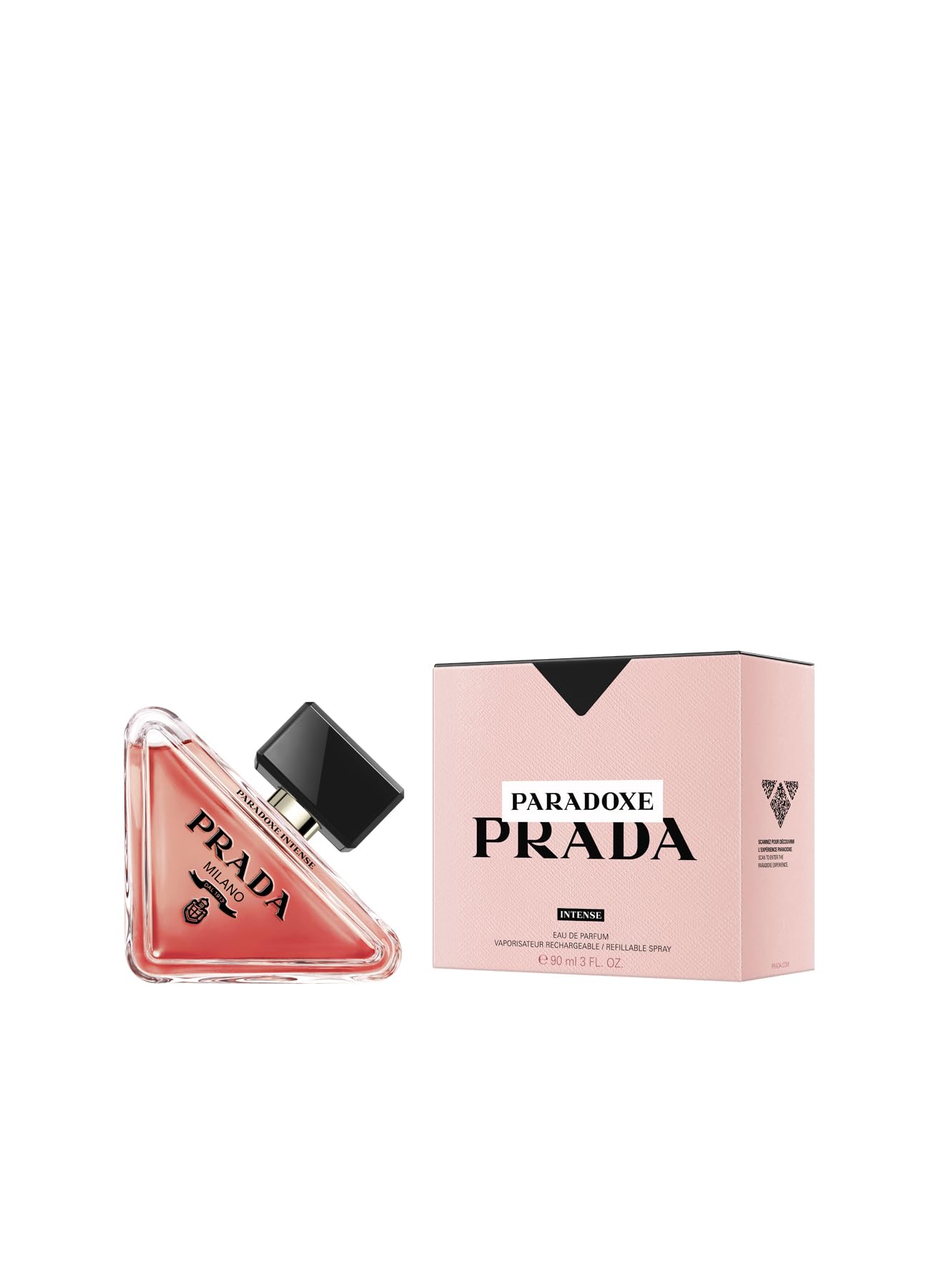 Prada Paradoxe Intense outer packaging signaling gift-worthy luxury