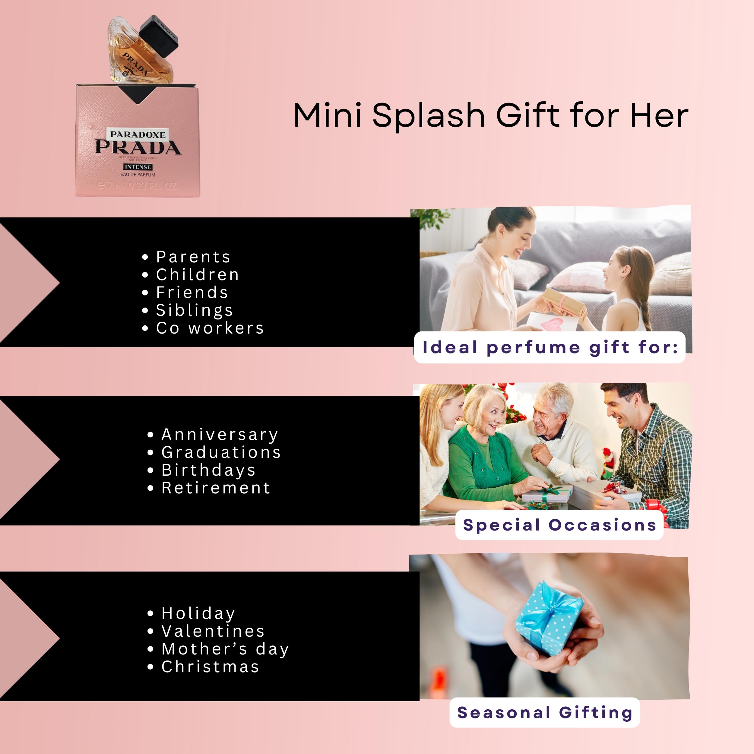 Travel-size Paradoxe Intense sample, perfect for testing before purchase.