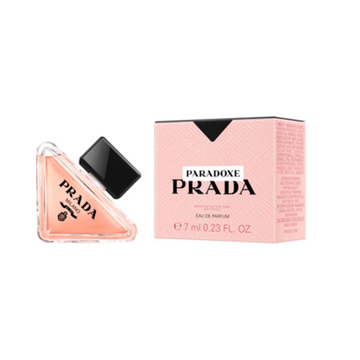 Prada Paradoxe mini perfume bottle with dabber for on-the-go scent.