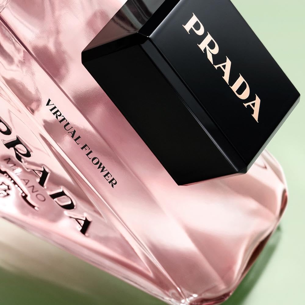 Prada Paradoxe Virtual Flower refill-ready bottle in hand for everyday fragrance