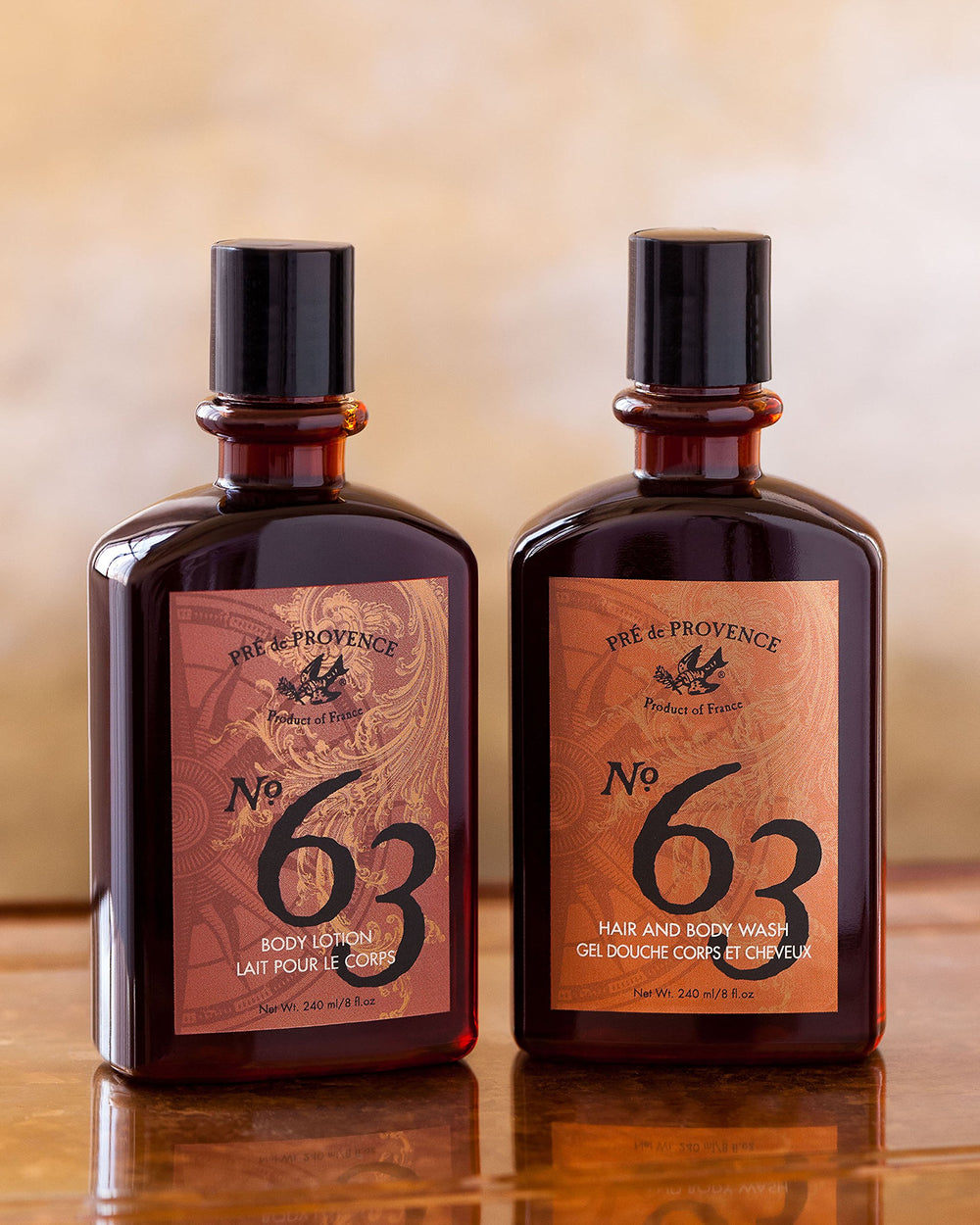 Closeup of No63 lotion texture showing light fast absorbing hydration