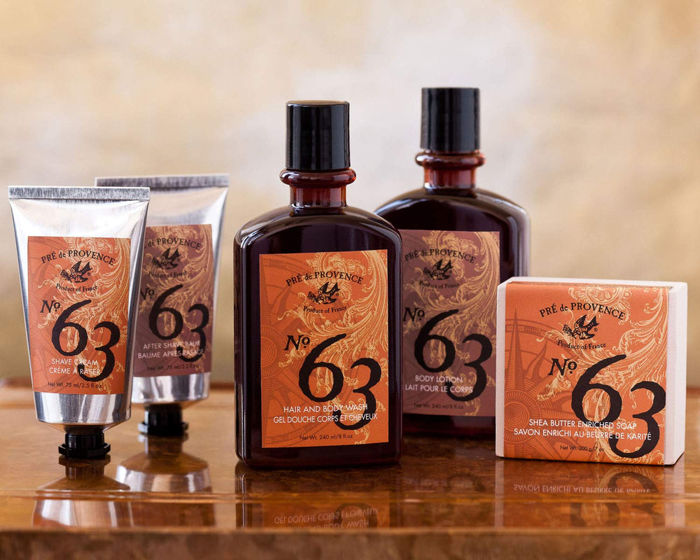 Compact No63 travel package ready for daily routines.