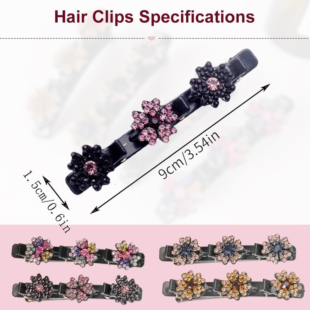 PreciRise duck bill satin-finish hair clip stays in place