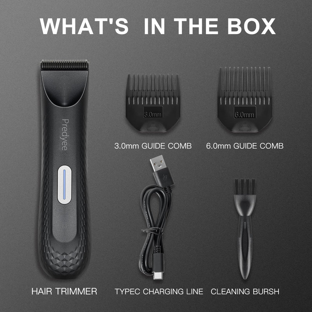Predyee IPX7 waterproof design enables safe shower grooming and cleanup.