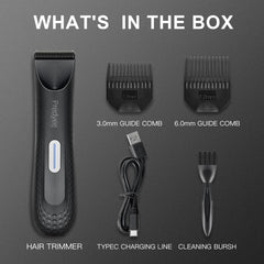 Predyee IPX7 waterproof design enables safe shower grooming and cleanup.