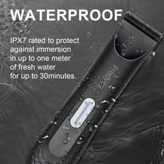 Predyee USB-C fast charge delivers long cordless grooming sessions.