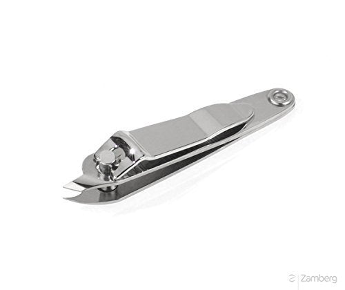 Premax cuticle clipper with sleek silver finish for precise trimming and salon-ready nails