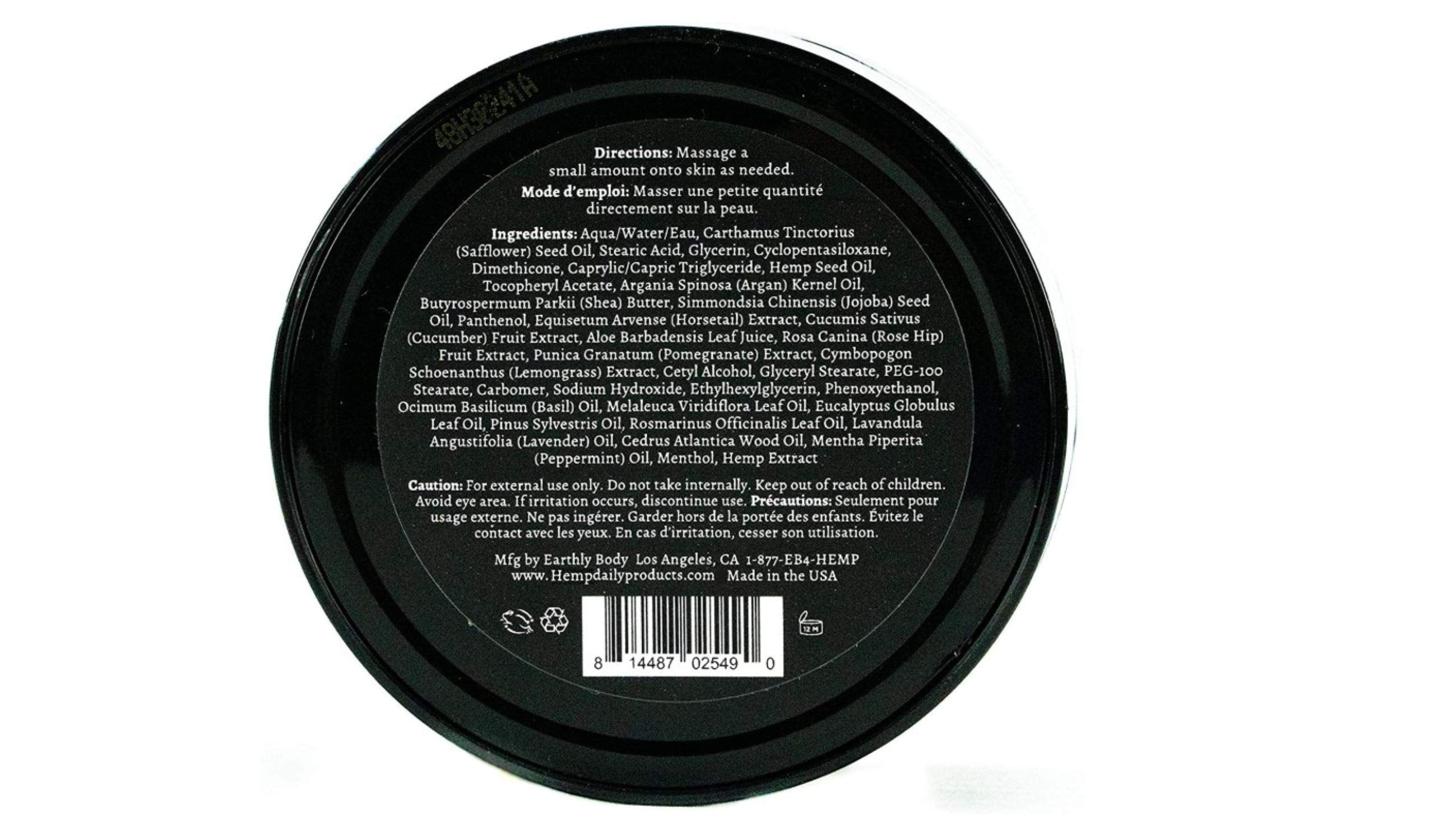 Premium Hemp Extract Daily Intensive Cream two-pack—smart gifting option for him or her