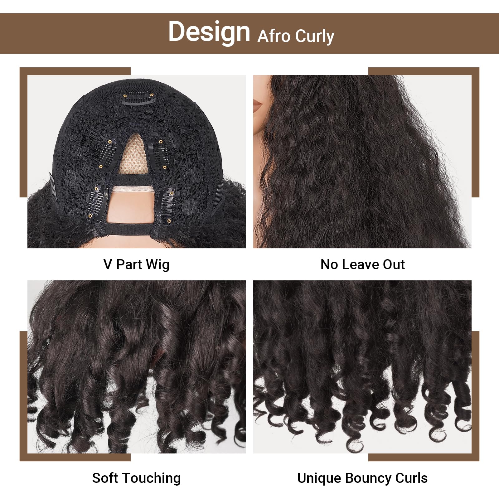 PREMPO Afro V-Part cap-construction shows secure fit with easy adjustments.