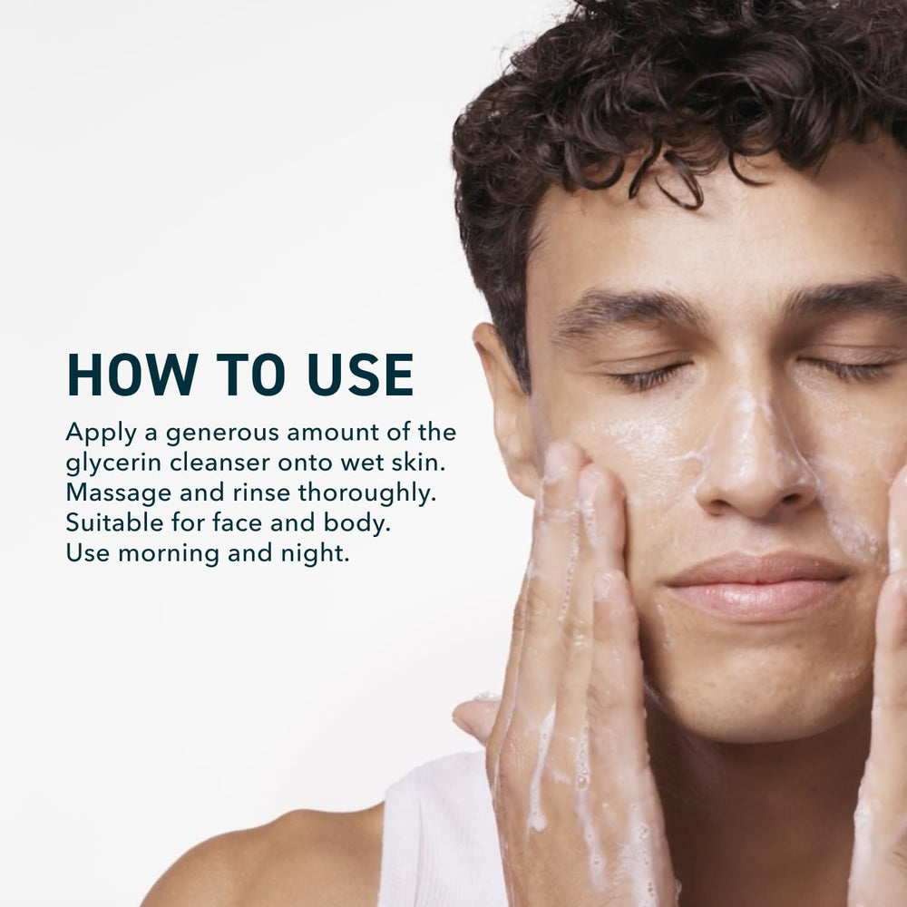 Prequel Gleanser foaming action demonstrates gentle makeup removal and hydrating cleansing