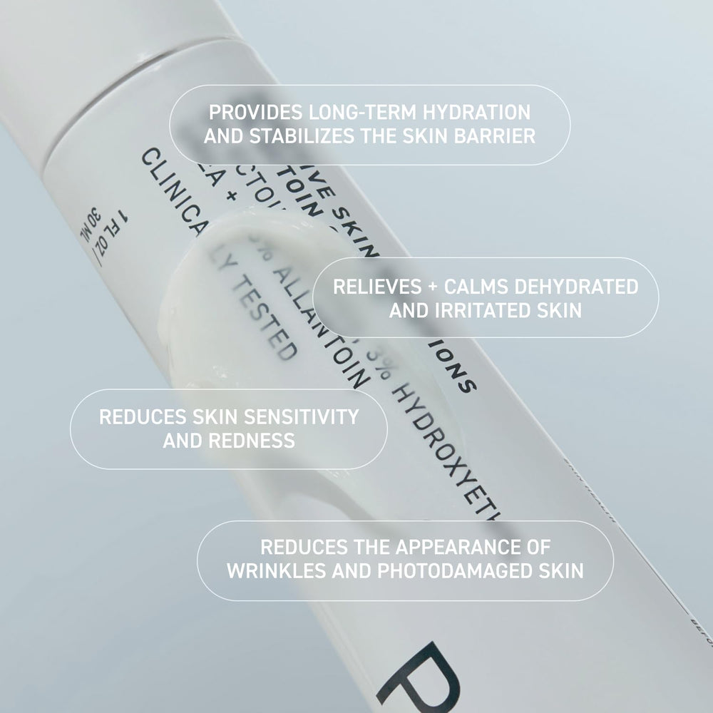 Cream texture close-up from Prequel Reactive Skin Solutions