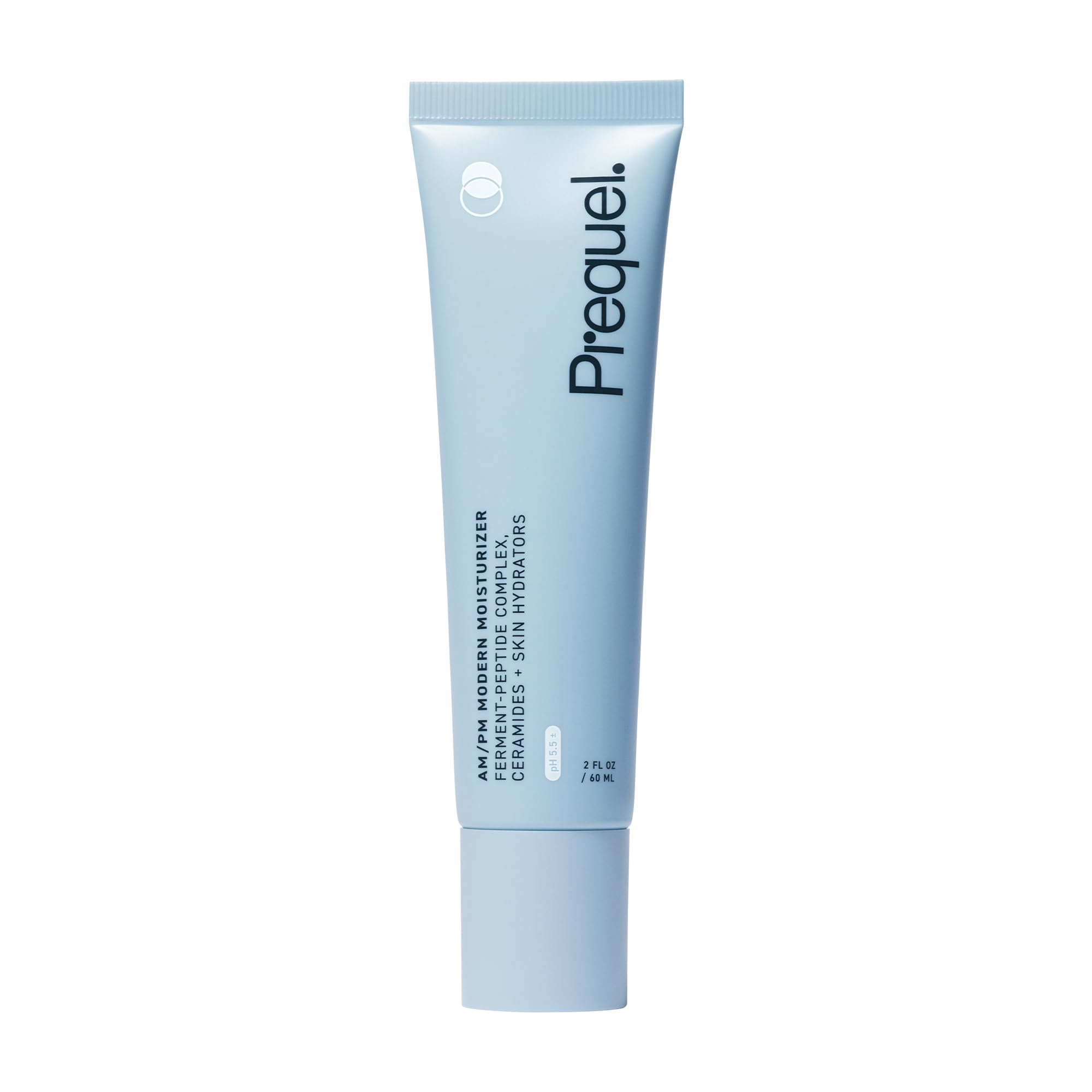 Prequel Skin AM/PM Modern Moisturizer jar showcases balanced hydration for daily use.