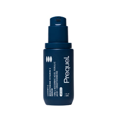 Prequel Skin Lucent-C serum bottle emphasizing radiance-focused facial treatment.