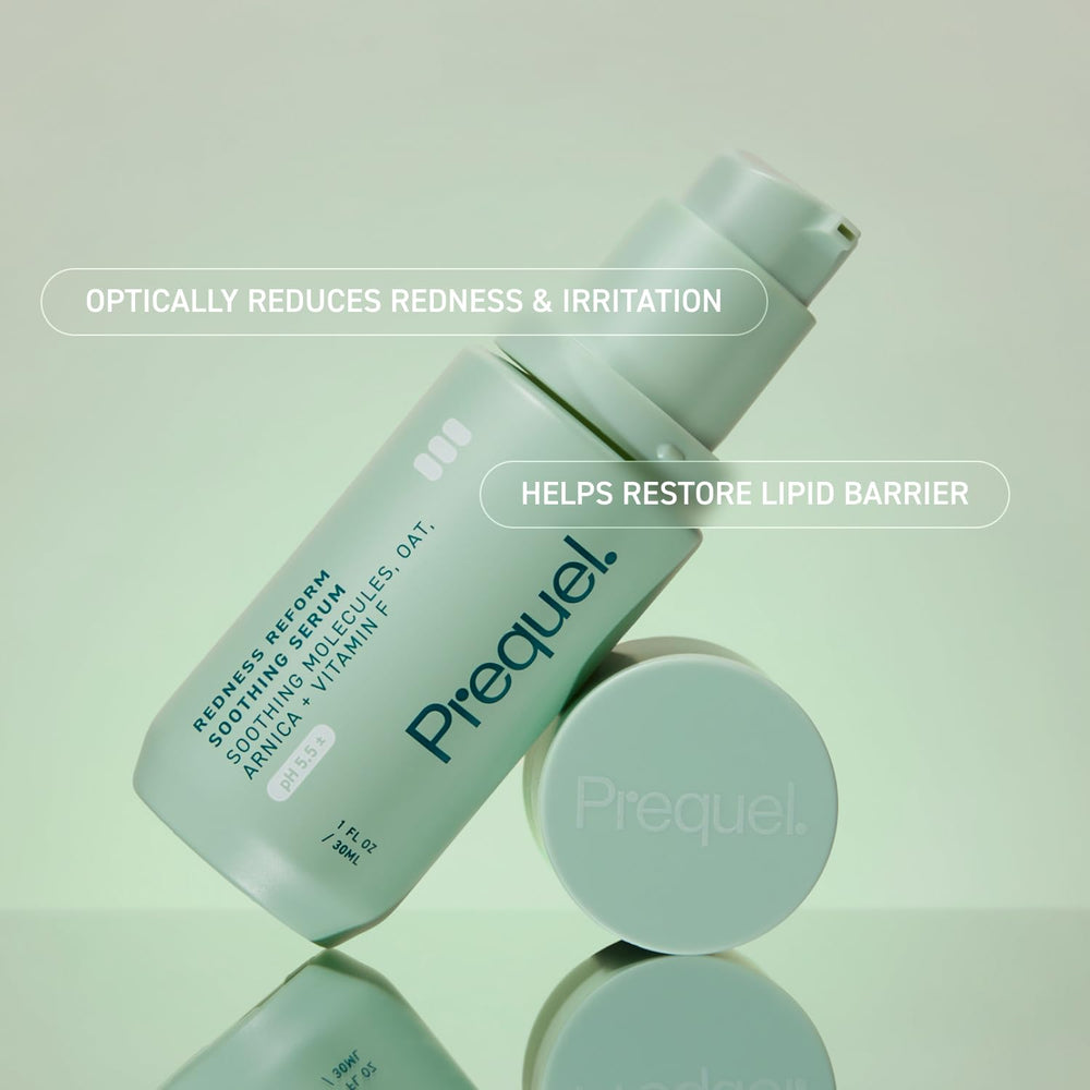 Prequel Skin Redness Reform fragrance-free formula suitable for fragrance-sensitive skin.