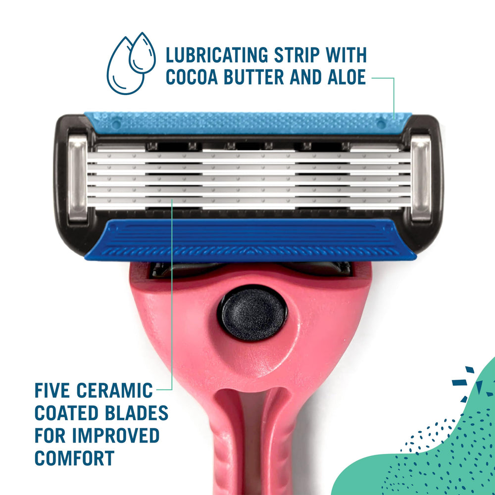 Preserve Shave B Corp and climate neutral emblem validating ethical practices.