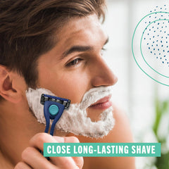 Preserve Shave eco-packaging with recycled paperboard for sustainable shaving.