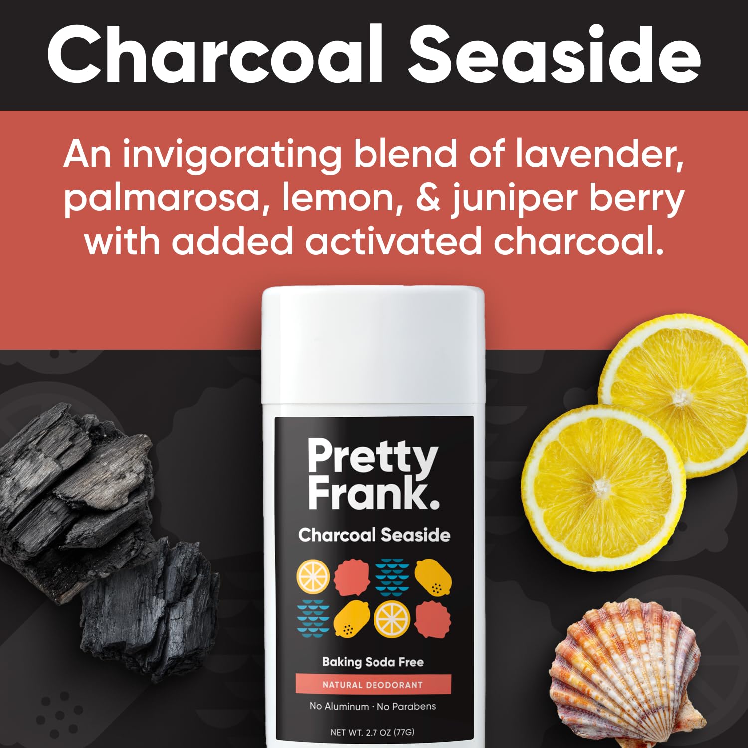 Pretty Frank baking-soda-free formula offers gentle protection for sensitive underarms.