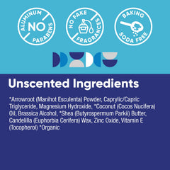 Pretty Frank organic coconut oil and shea butter soothe skin during application.