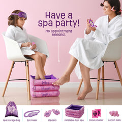 Pretty Me Spa Day Kit eye mask for cozy, kid-friendly spa sessions