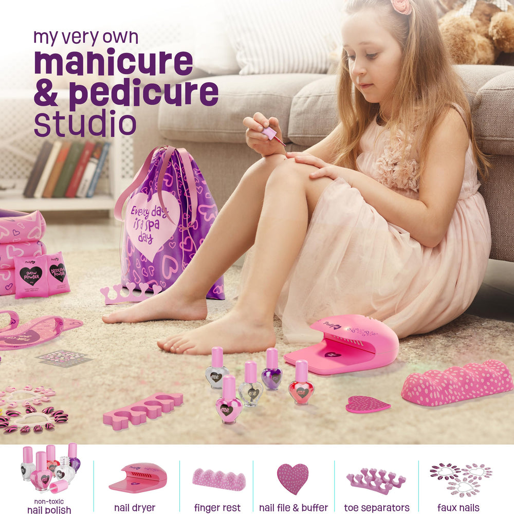 Pretty Me Spa Day Kit nail dryer for quick polish set-dry after painting