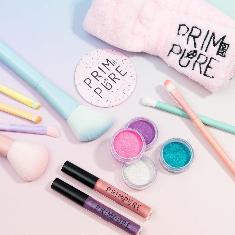 Prim and Pure biodegradable glitter from plants adds sparkle safely.