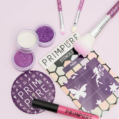 Prim and Pure kids makeup lip gloss highlights glossy color for pretend makeup moments