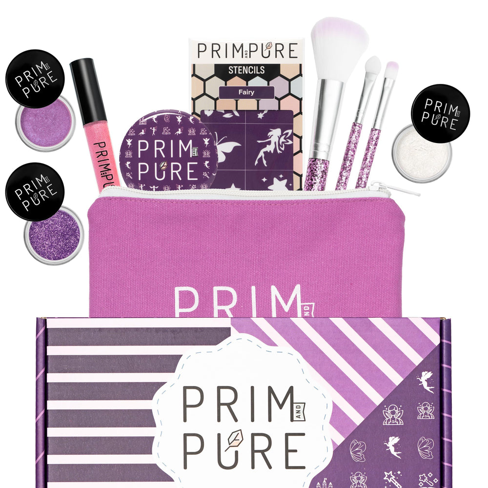 Prim and Pure kids makeup stencil Fairy helps little artists create magical looks