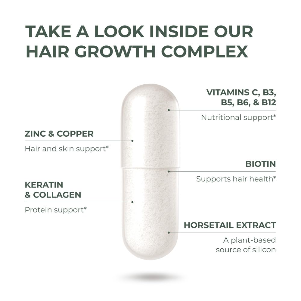 Primal Harvest hair growth vitamins usa-made-label emphasizes quality and transparency.