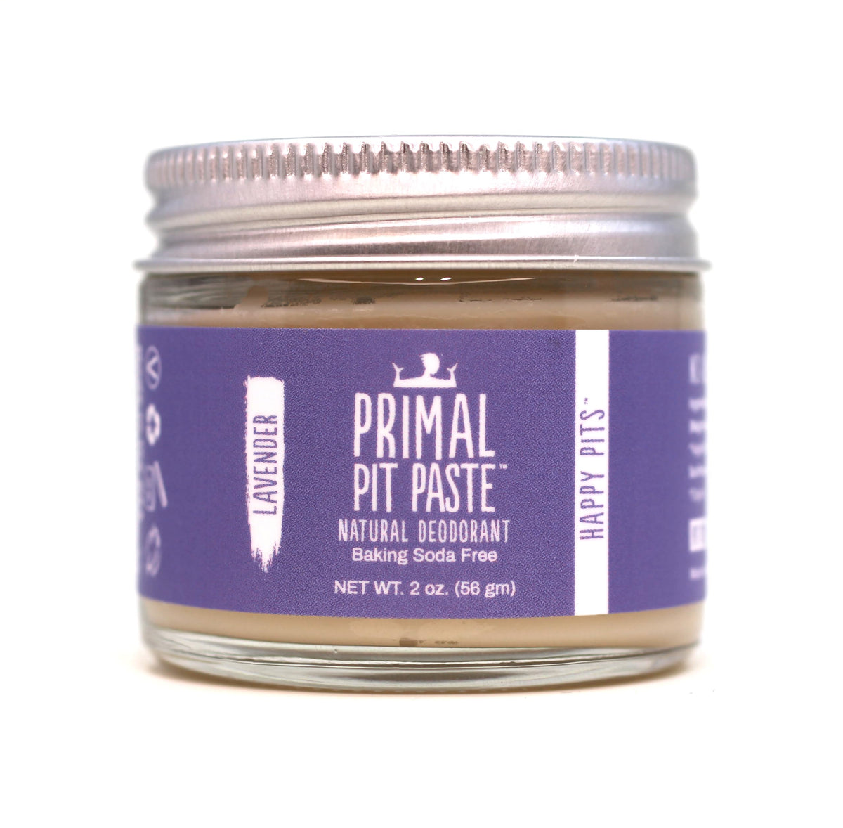 Primal Pit Paste lavender deodorant bottle ready for everyday odor protection on sensitive skin