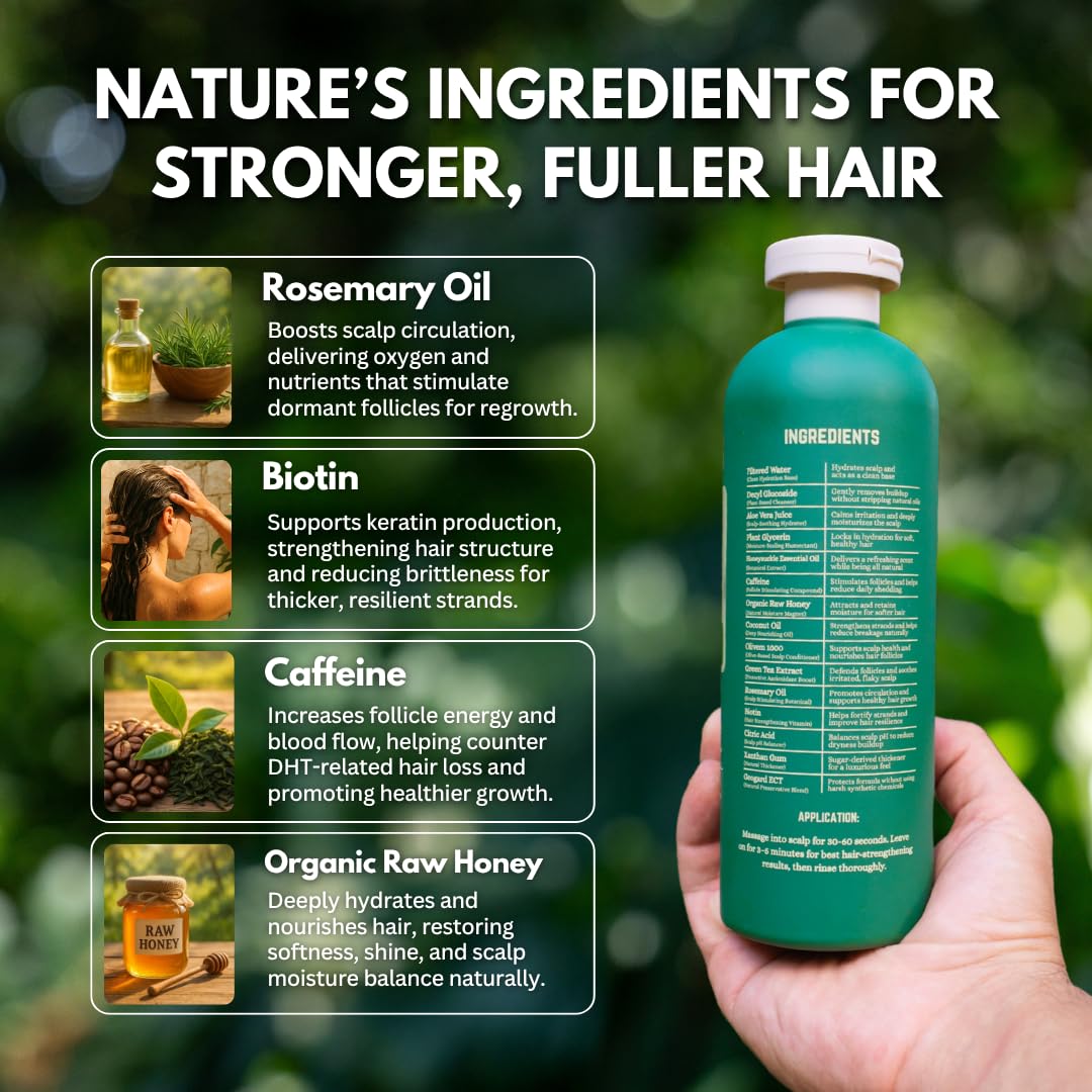 PRIMALS rosemary oil scene indicating scalp soothing benefits for balanced health