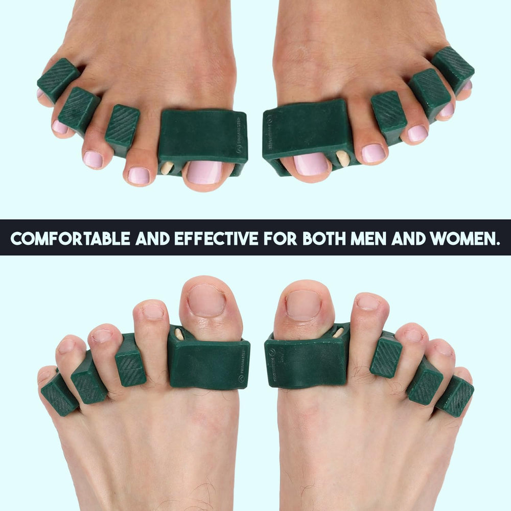 PRIMALSTEP APEX toe spacers worn during workouts support stability
