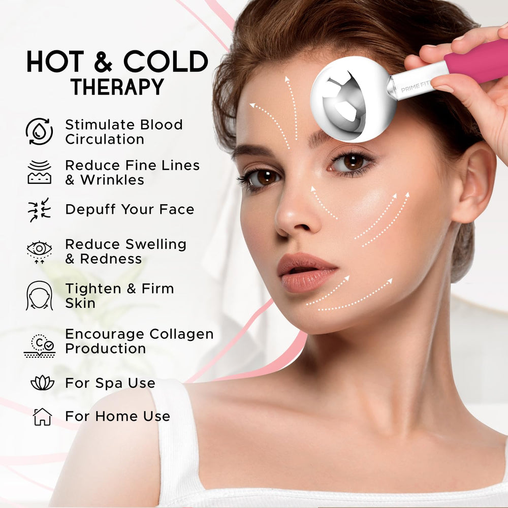PRIME Fitness cryo sticks for face delivering cold therapy for tighter look