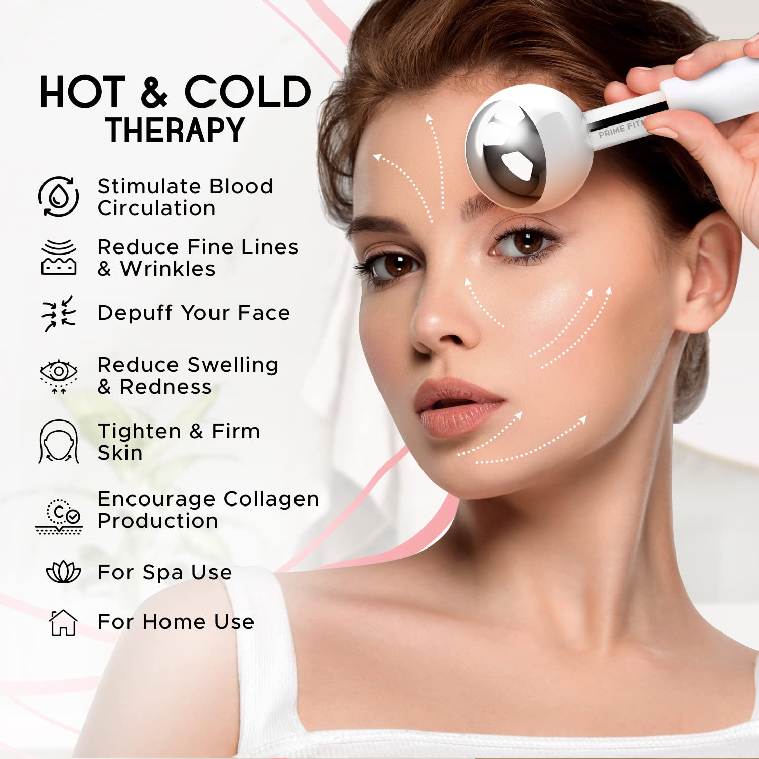PRIME Fitness Ice Globes hot-cold therapy option for versatile skincare routines.