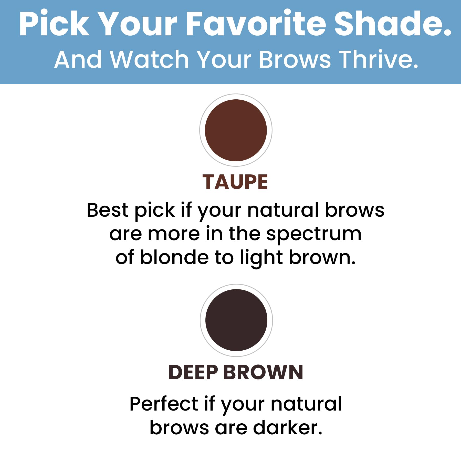 Prime Prometics PrimeBrow Complete brush strokes show even tint distribution
