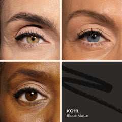 PrimePrometics PrimeEyes Glide Eyeliner precise-tip application demonstrates defined, controlled definition.