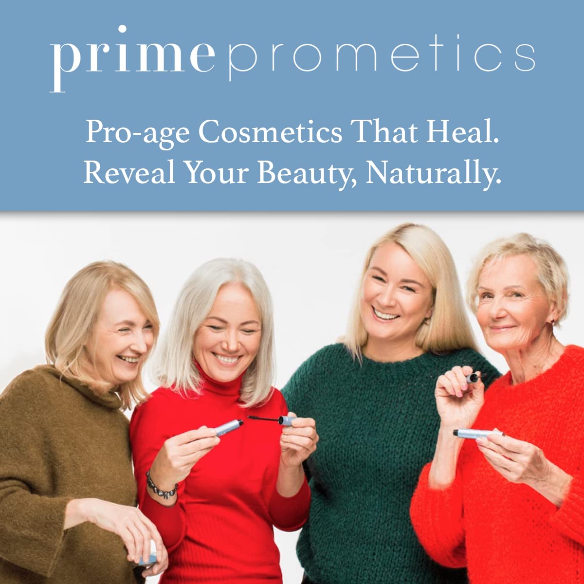 Prime Prometics PrimeLash lashes with lift and fullness on display