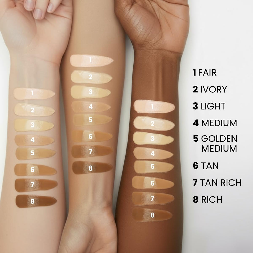 Prime Prometics PrimeSkin CC+ Cream brush application yields seamless, streak-free blending