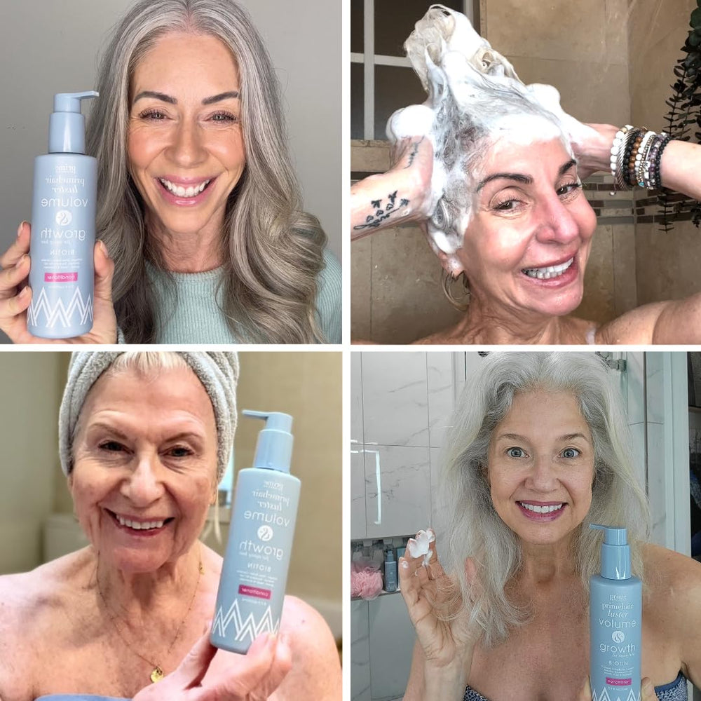 PRIME PROMETICS PrimeHair Luster daily routine demonstrates simple integration into care.