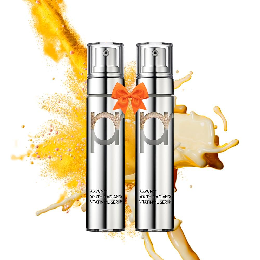 Primera Vitainol Serum bottle showcases dual-active formula for brightness and firmness