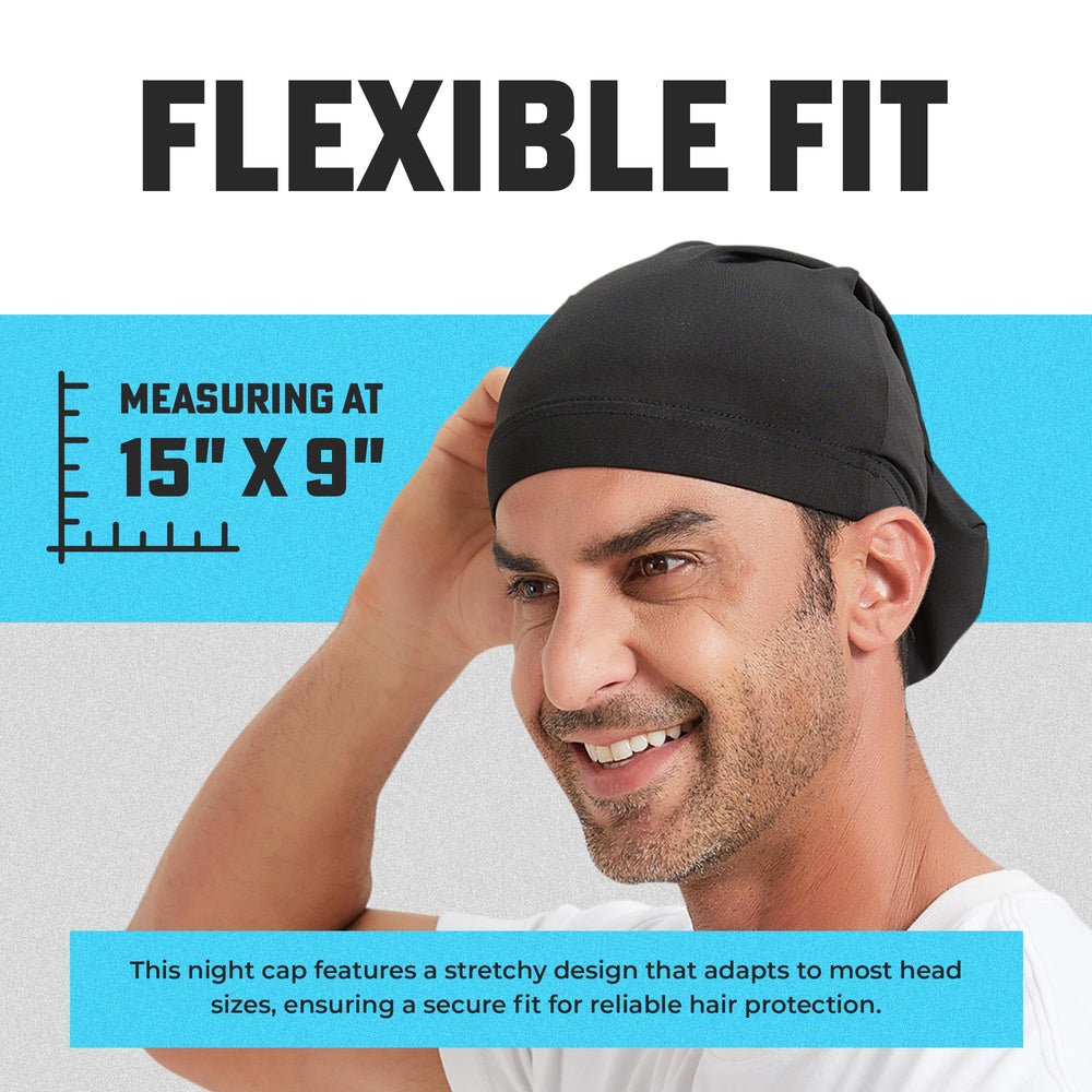 PRIMERIVER Dreadlock Cap close-up of breathable soft fabric for comfort