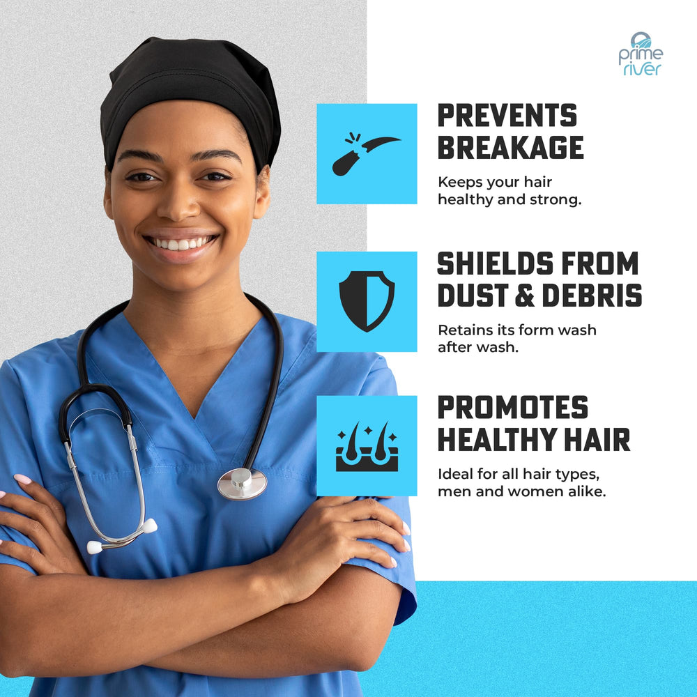 PRIMERIVER Dreadlock Cap dust and debris shield for hair protection