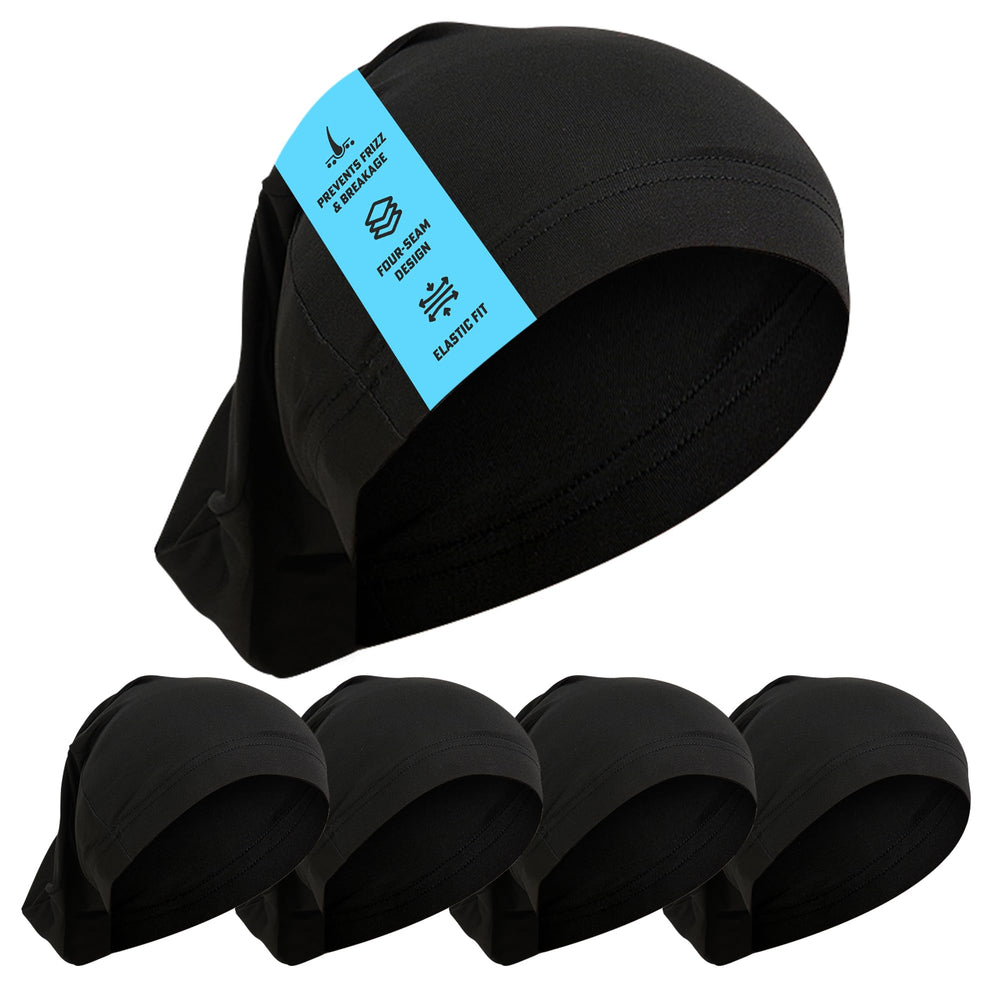 PRIMERIVER Dreadlock Cap 5-pack display emphasizes value and coverage