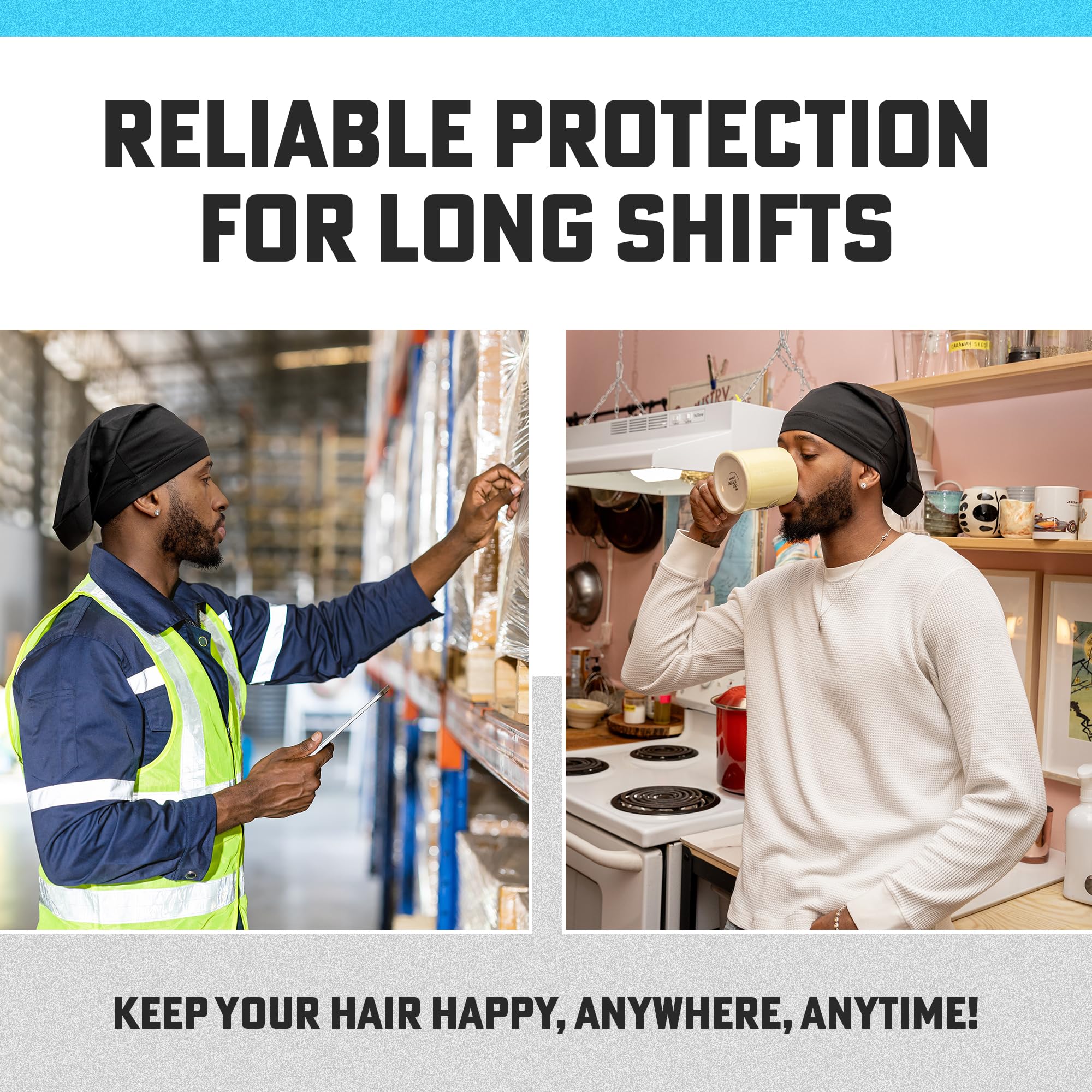 PRIMERIVER Dreadlock Cap suitable for sleep and workouts to stay tidy