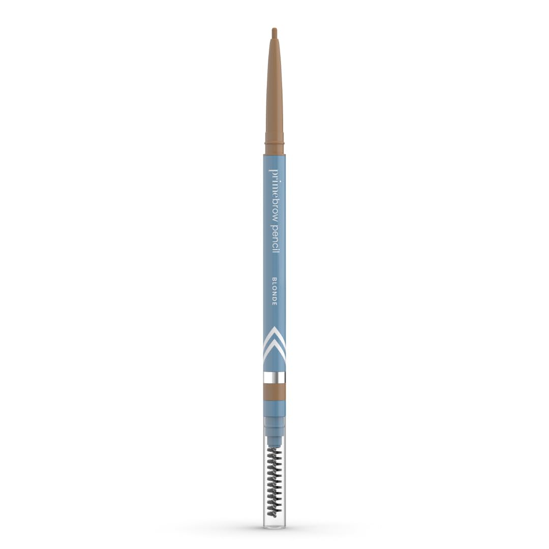 Prime Prometics PrimeBrow Pencil micro-fine tip creates natural hair-like strokes for mature brows.