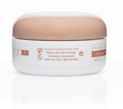 Principal Secret Advanced routine application showing gentle hydration for sensitive skin