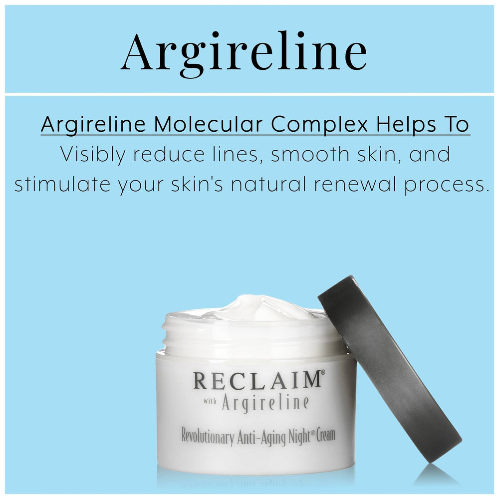 Principal Secret RECLAIM night-cream routine shot suggests bedtime skincare ritual.