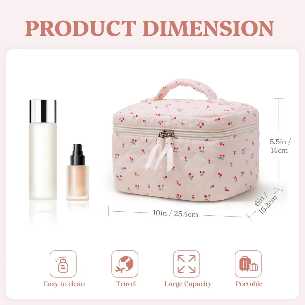 Prite toiletry bag acts as travel organizer for essentials.