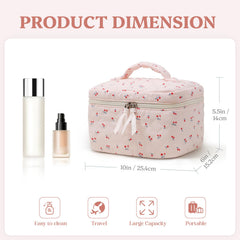 Prite toiletry bag acts as travel organizer for essentials.
