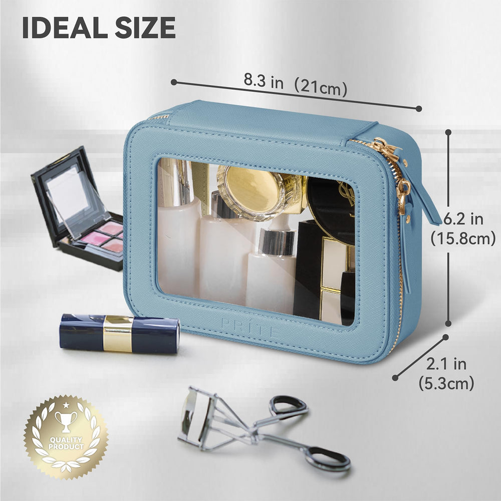 Prite transparent interior visibility aids quick item location.