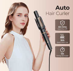 PRITECH temperature settings tailor heat for lighter, normal, or thick hair.